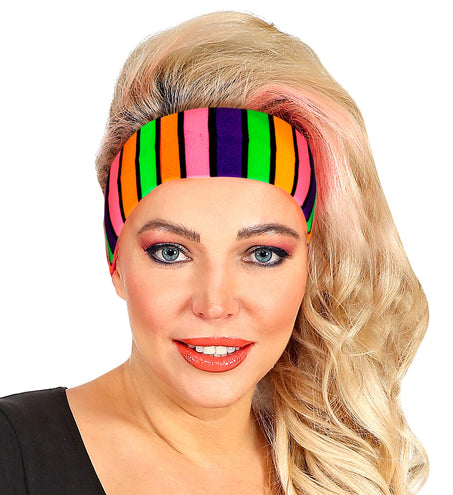 e-carnavalskleding-SYK Hoofdband 80's neon