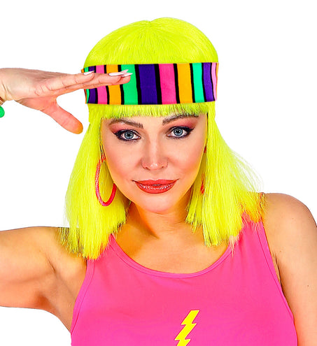 e-carnavalskleding-SYK Hoofdband 80's neon