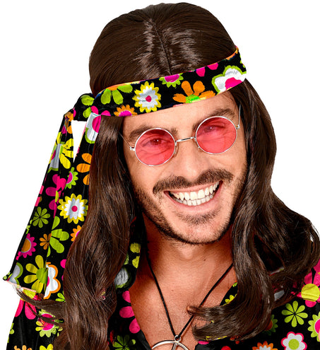 e-carnavalskleding-SYK Hoofdband jaren 70  flowers