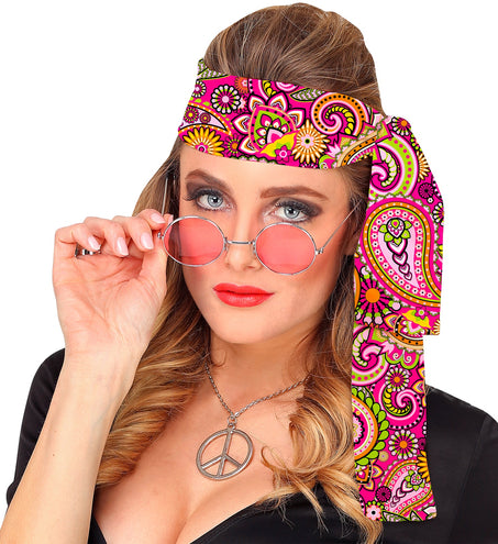 e-carnavalskleding-SYK Hoofdband jaren 70 paisley