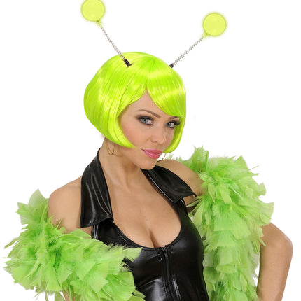 e-carnavalskleding-SYK Hoofdband met antennes glow in the dark