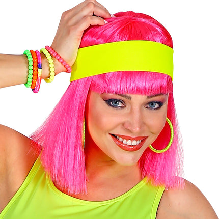 e-carnavalskleding-SYK Hoofdband neon geel
