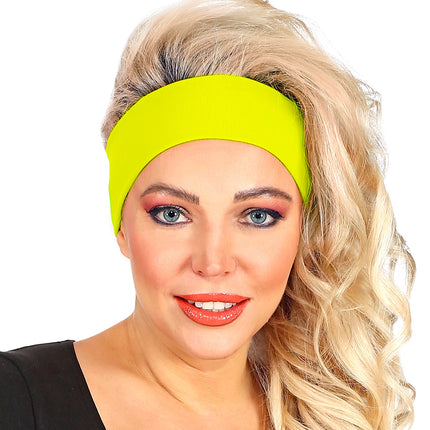 e-carnavalskleding-SYK Hoofdband neon geel