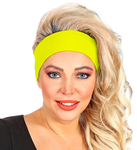 e-carnavalskleding-SYK Hoofdband neon geel