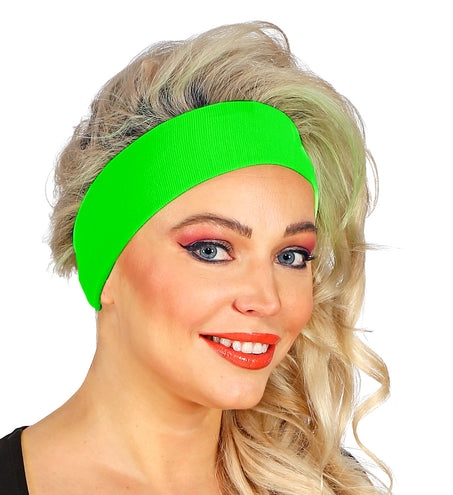 e-carnavalskleding-SYK Hoofdband neon groen