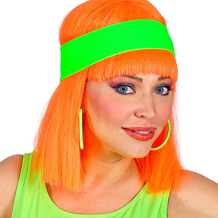 e-carnavalskleding-SYK Hoofdband neon groen