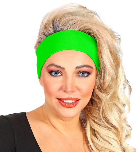 e-carnavalskleding-SYK Hoofdband neon groen