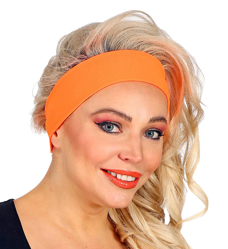e-carnavalskleding-SYK Hoofdband neon oranje