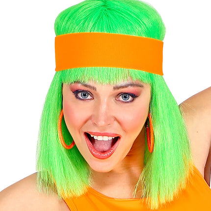 e-carnavalskleding-SYK Hoofdband neon oranje