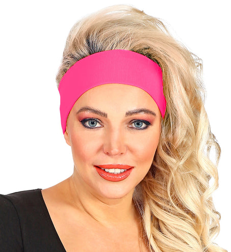 e-carnavalskleding-SYK Hoofdband neon rose