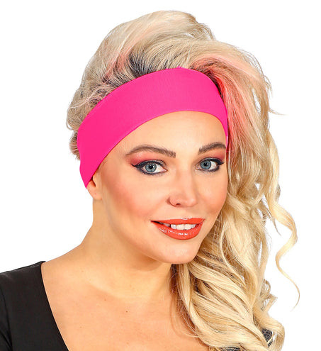 e-carnavalskleding-SYK Hoofdband neon rose