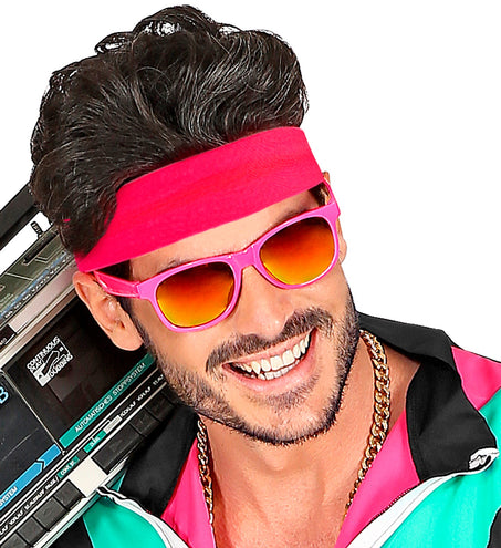 e-carnavalskleding-SYK Hoofdband neon rose