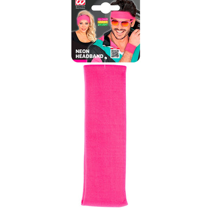 e-carnavalskleding-SYK Hoofdband neon rose