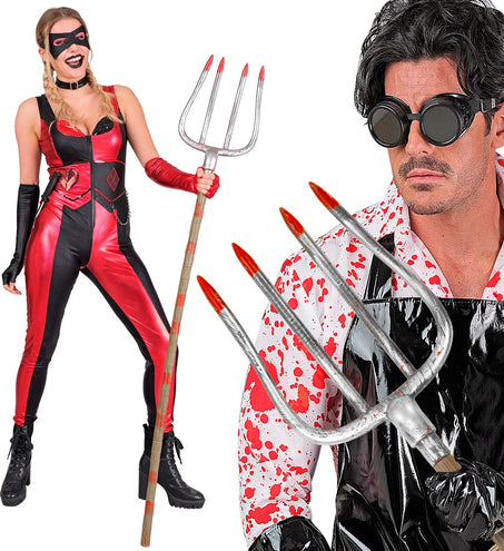 e-carnavalskleding-SYK Hooivork met bloed Lunatic