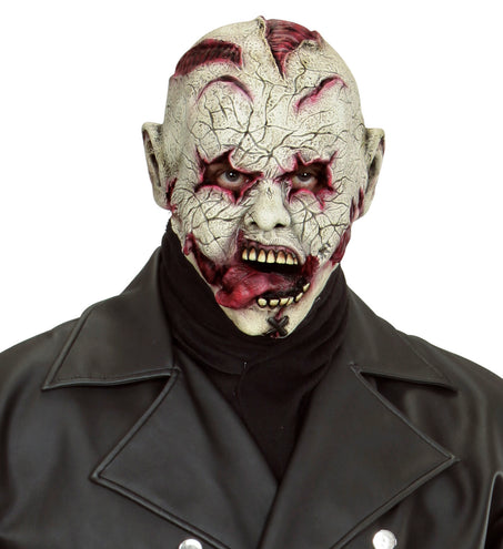 e-carnavalskleding-SYK Horror clown masker met snijwonden