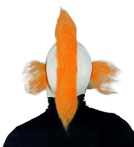 e-carnavalskleding-SYK Horror clown masker oranje