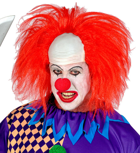 e-carnavalskleding-SYK Horror clowns pruik rood