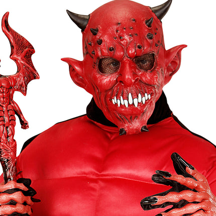 e-carnavalskleding-SYK Horror duivel masker