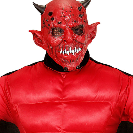 e-carnavalskleding-SYK Horror duivel masker