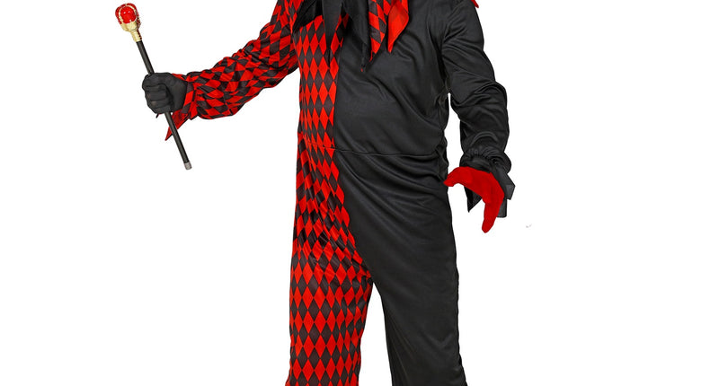e-carnavalskleding-SYK Horror harlekijnspak griezel