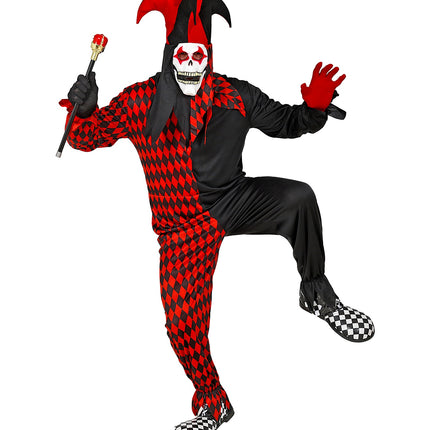 e-carnavalskleding-SYK Horror harlekijnspak griezel