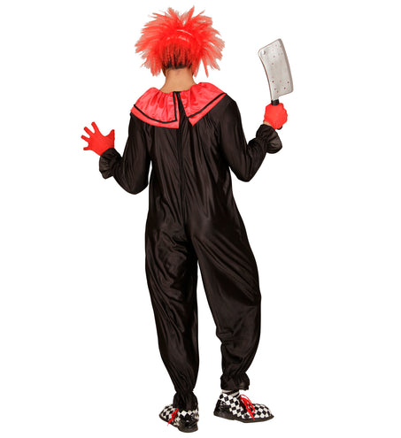 e-carnavalskleding-SYK Horror killer clown kostuum heren zwart rood