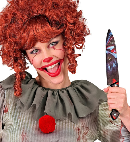e-carnavalskleding-SYK Horrorclown mes met bloed
