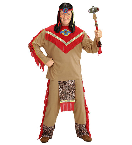 e-carnavalskleding-SYK Indiaan kostuum  "Sitting Bull"