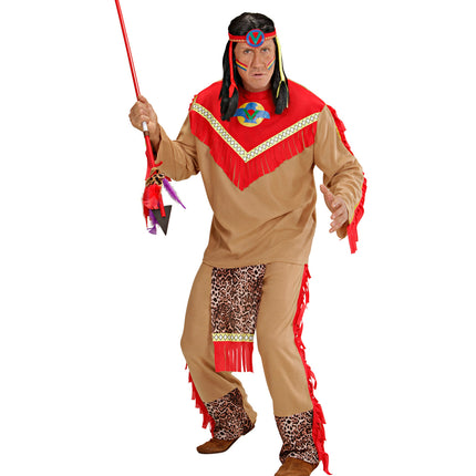 e-carnavalskleding-SYK Indiaan kostuum  "Sitting Bull"