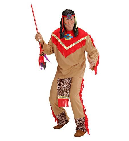 e-carnavalskleding-SYK Indiaan kostuum  "Sitting Bull"