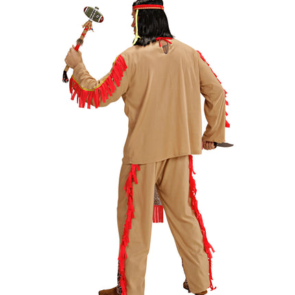 e-carnavalskleding-SYK Indiaan kostuum  "Sitting Bull"