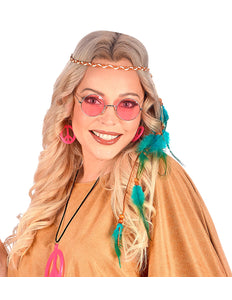 e-carnavalskleding-SYK Indianen hoofdband met veren