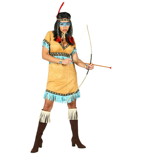 e-carnavalskleding-SYK Indianen jurk dames Fleur