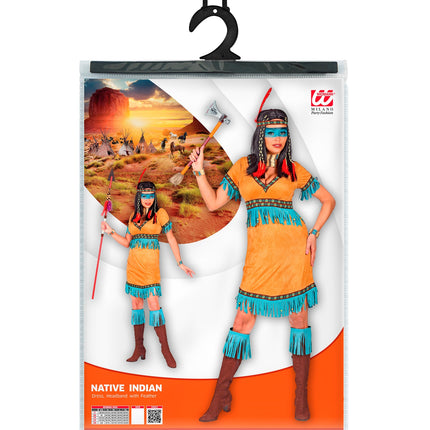 e-carnavalskleding-SYK Indianen jurk dames Fleur