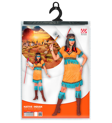 e-carnavalskleding-SYK Indianen jurk dames Fleur
