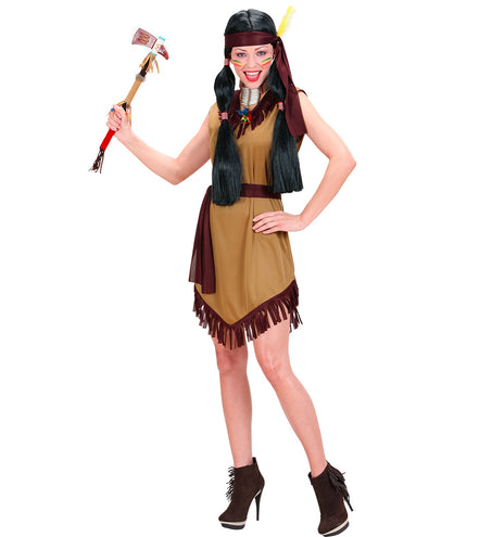 e-carnavalskleding-SYK Indianen jurk Kyara dames