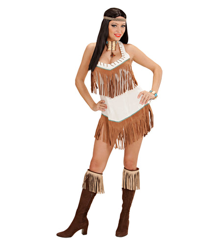 e-carnavalskleding-SYK Indianen jurk sexy Indi