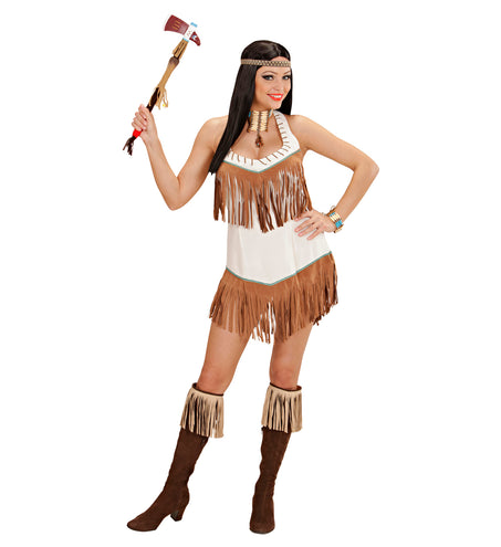 e-carnavalskleding-SYK Indianen jurk sexy Indi