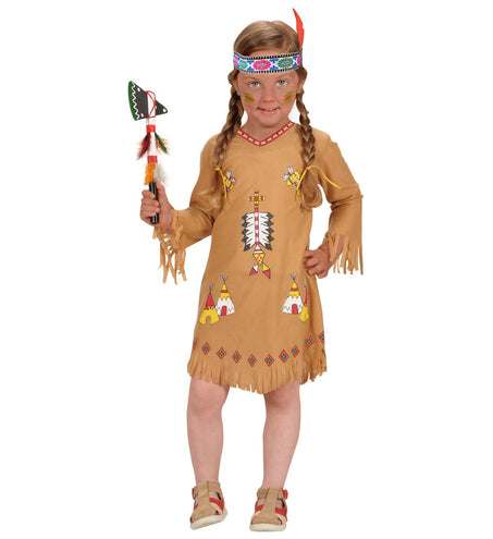 e-carnavalskleding-SYK Indianen jurkje kind Luca