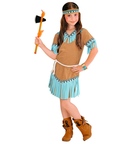 e-carnavalskleding-SYK Indianen jurkje kind Revy