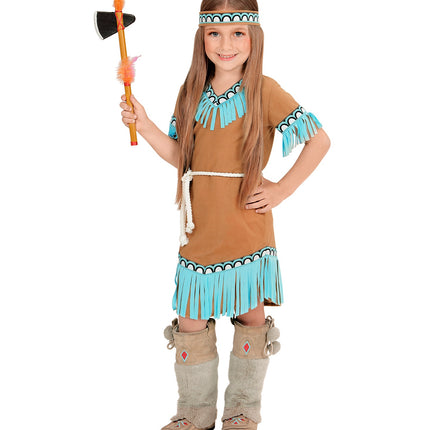e-carnavalskleding-SYK Indianen jurkje kind Revy