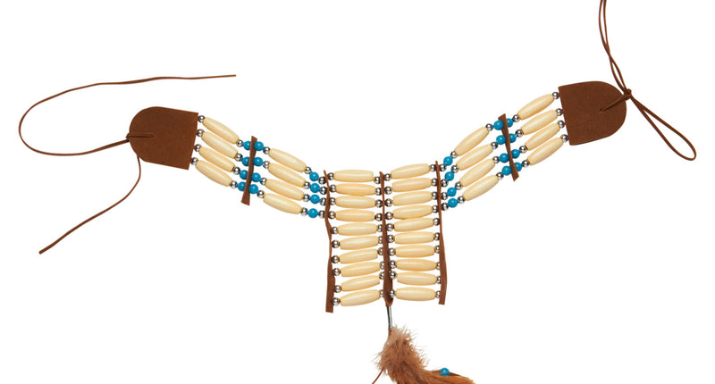 e-carnavalskleding-SYK Indianen ketting Maya