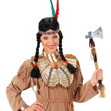 e-carnavalskleding-SYK Indianen ketting Maya
