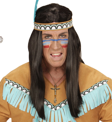e-carnavalskleding-SYK Indianen ketting totempaal