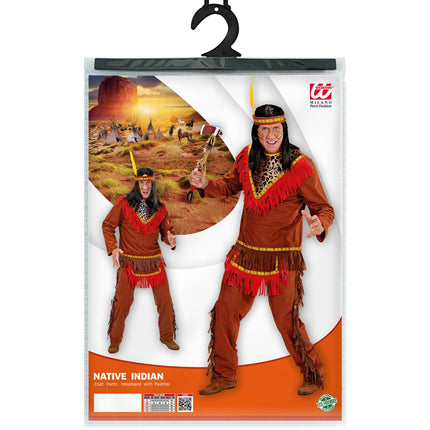 e-carnavalskleding-SYK Indianen kleding Bully heren