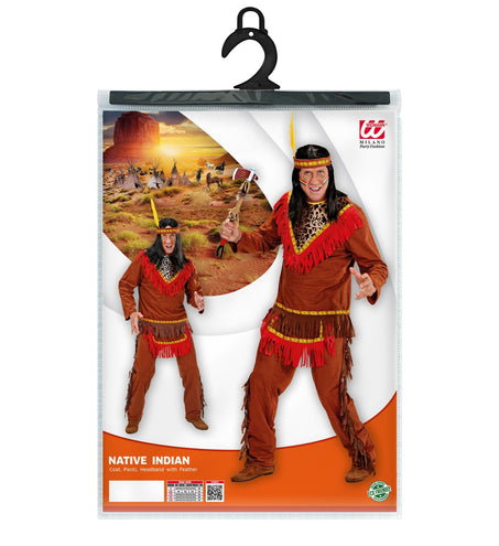 e-carnavalskleding-SYK Indianen kleding Bully heren