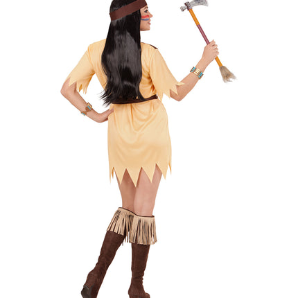 e-carnavalskleding-SYK Indianen outfit Abiona voor dames