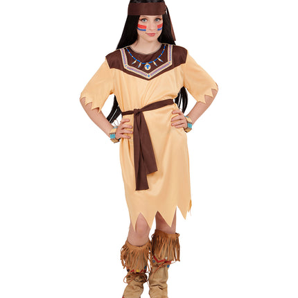 e-carnavalskleding-SYK Indianen outfit Alna voor meiden