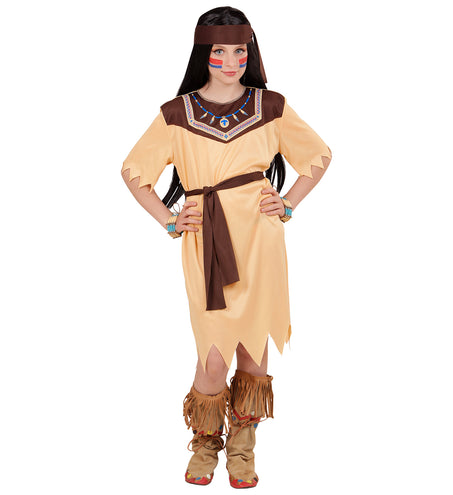 e-carnavalskleding-SYK Indianen outfit Alna voor meiden