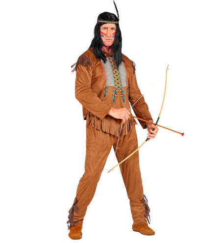 e-carnavalskleding-SYK Indianen pak bruin